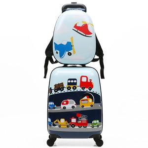 Open image in slideshow, kid&#39;s Luggage set Cute Cartoon travel
