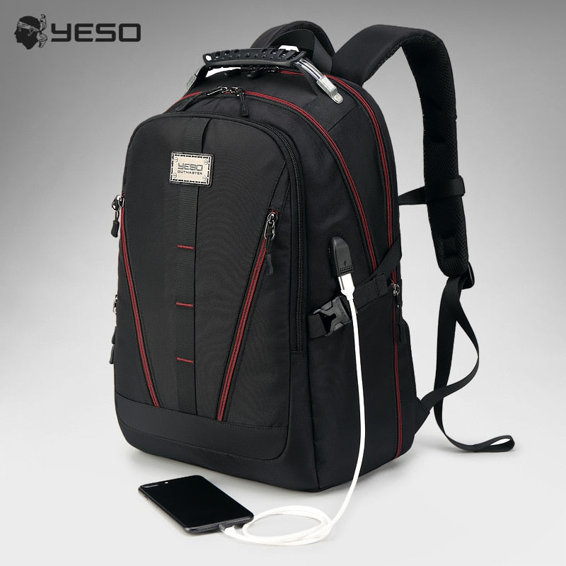 YESO USB Charging Backpack Large Capacity Multifunction
