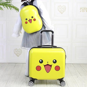 Open image in slideshow, Travel suitcase with wheels trolley luggage set for Kids
