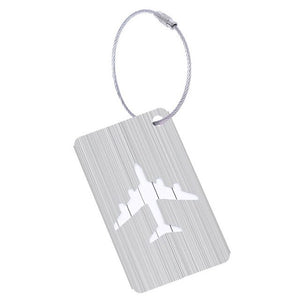 Open image in slideshow, New Upgraded Metal Brushed Luggage Tag
