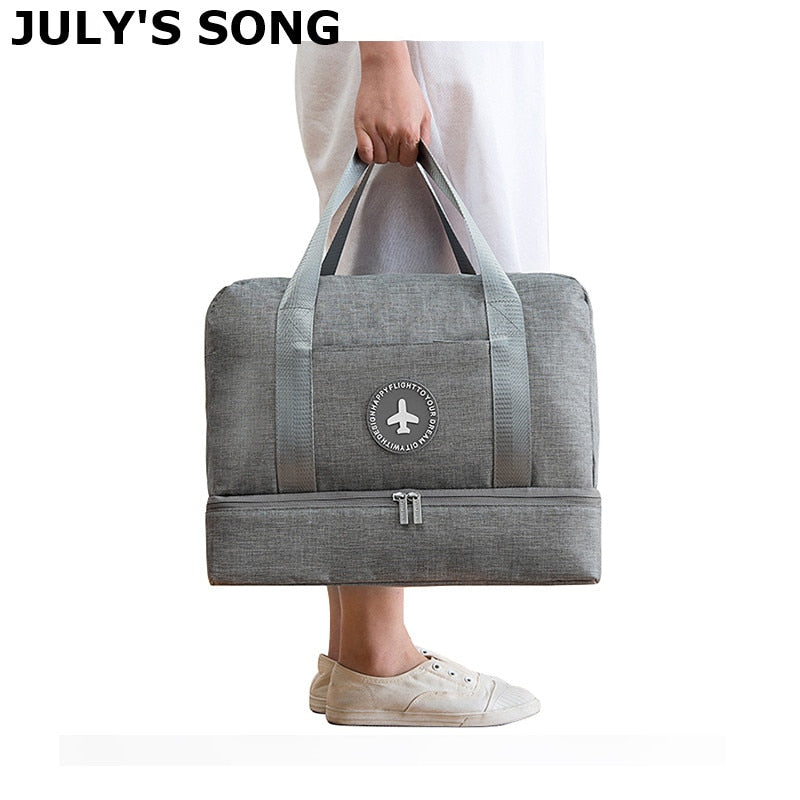 JULY'S SONG Travel Bag Waterproof Large Capacity