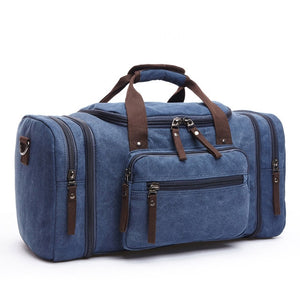 Open image in slideshow, MARKROYAL Canvas Travel Bags Large Capacity
