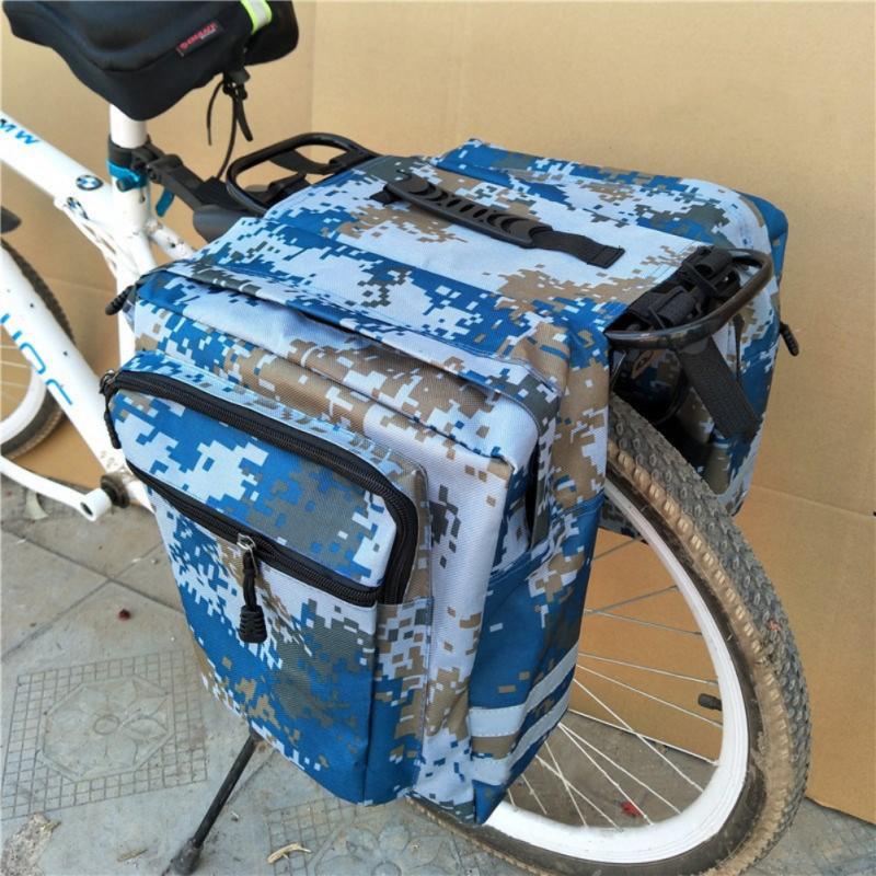 1pcs Camouflage Bicycle Big Double Pack Camo Trunk Bags