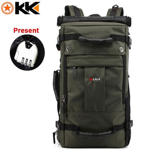 Open image in slideshow, Men Backpack Travel Bag 40L Large Capacity
