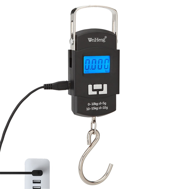 55KG 10g USB Charging Electronic Digital Scale