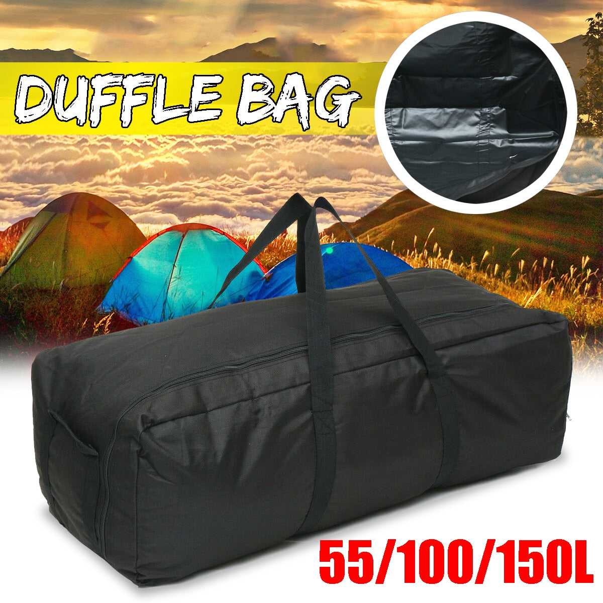 150L 100L 55L Duffle Travel Bag