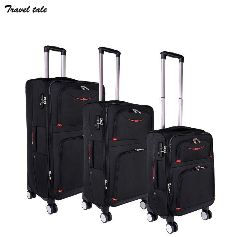 TRAVEL TALE 18"20"24"28" inch 3 pieces suitcase set