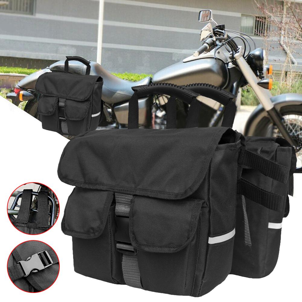 1 Set Motorcycle Side Saddle Bag
