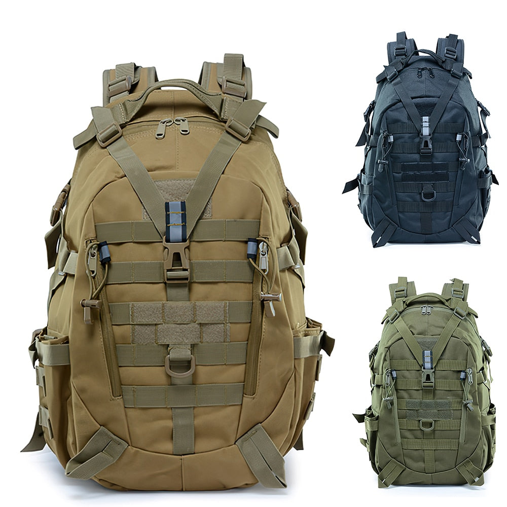 Camping Backpack Military Tactical Reflective Backpack
