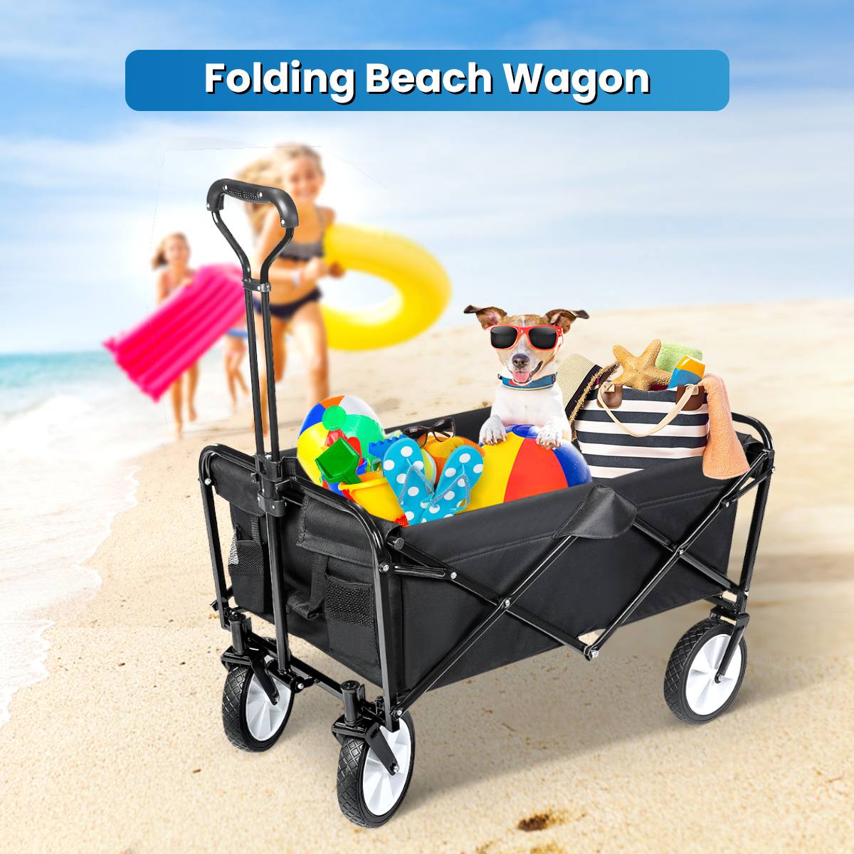 Folding Lightweight Luggage Trolley