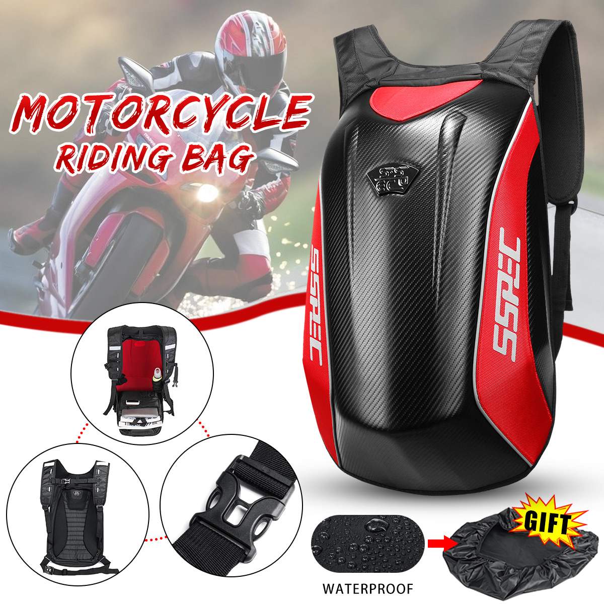 Motorcycle Backpack Motocross