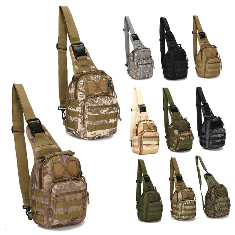 2020 New Nylon Waterproof Camouflage Chest Bags Shoulder Backpack