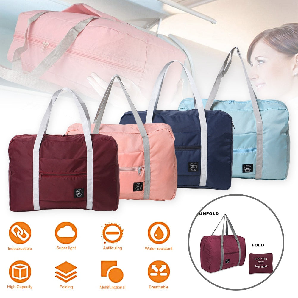 Foldable Duffel Bag Waterproof Washable Luggage