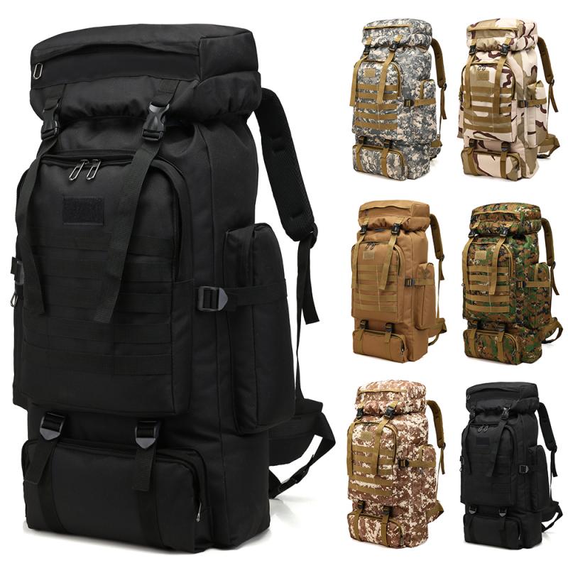 80L Extra Large Waterproof Outdoor Sport Backpack