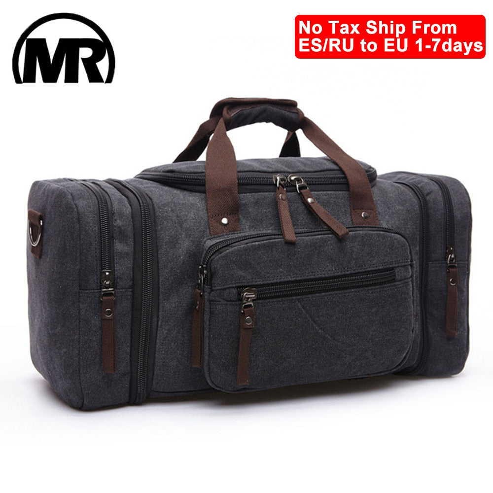 MARKROYAL Canvas Travel Bags Large Capacity