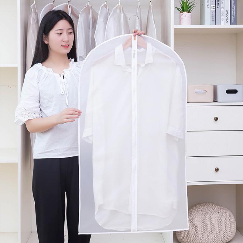 5pcs Plastic Clear Dust-proof Cloth Cover Garment Bag