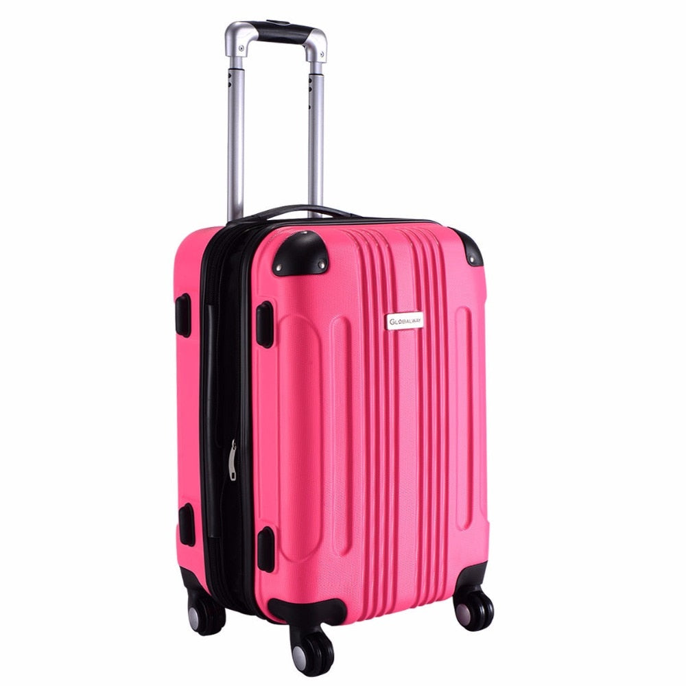 Goplus 20" ABS Luggage Bag Rolling Trolley travel Suitcase