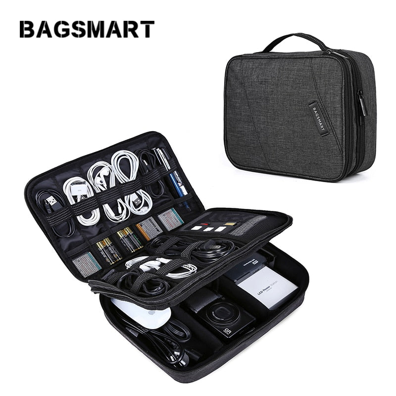 BAGSMART Travel Electronics Organizer Bag